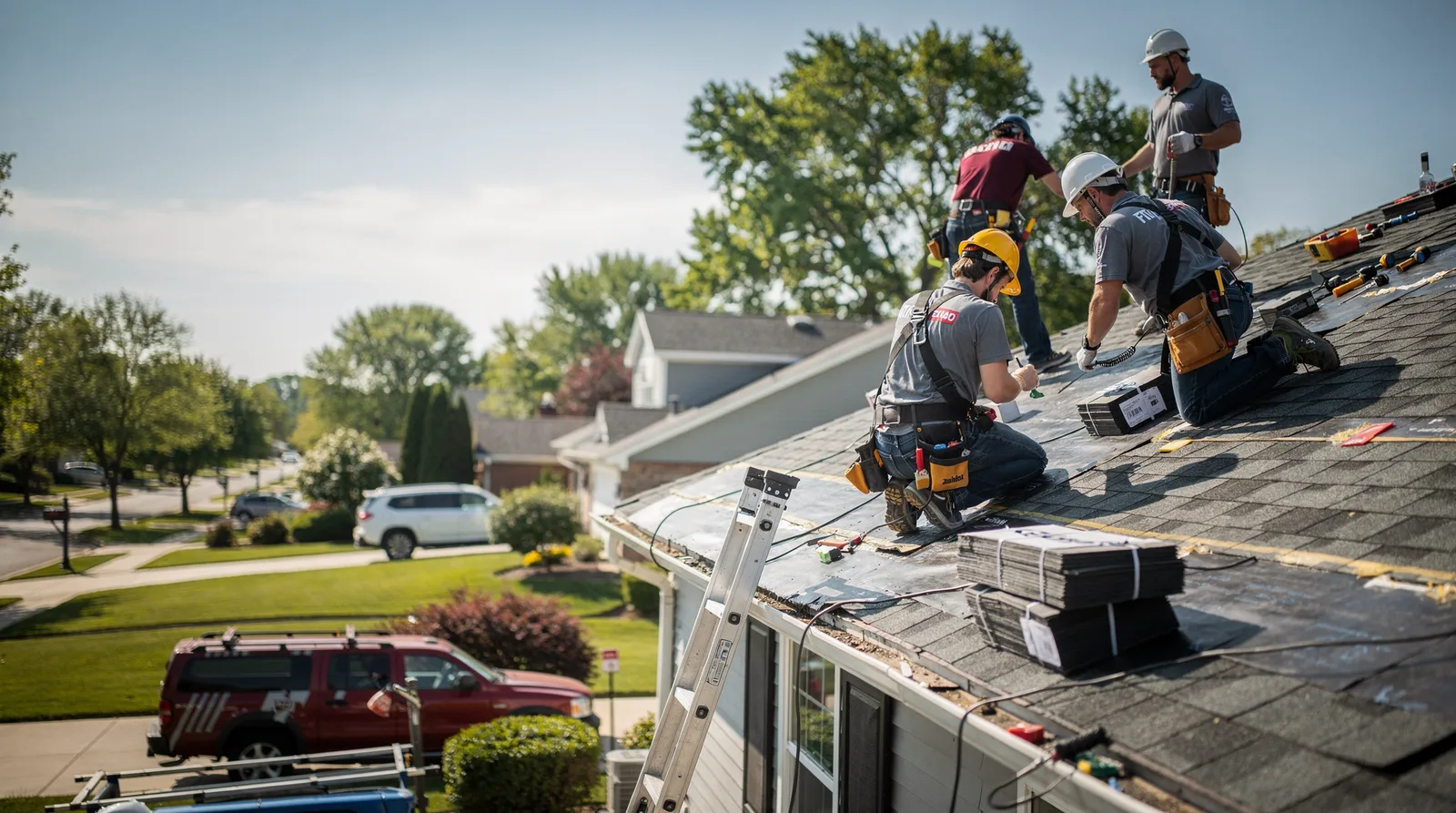 Roof Repair in Clayton Lake, ME around you